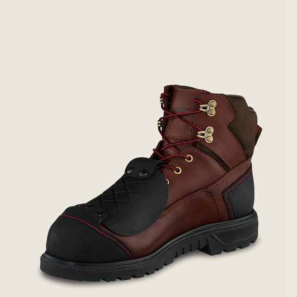 Red Wing Safety Boots Brnr Xp - 6-Inch Waterproof Toe Metguard - Brune/Svart - Herre 3108-LGDMU